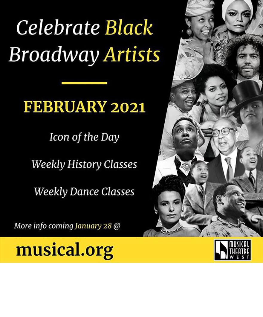 Celebrate Black Broadway Artists - February 2021